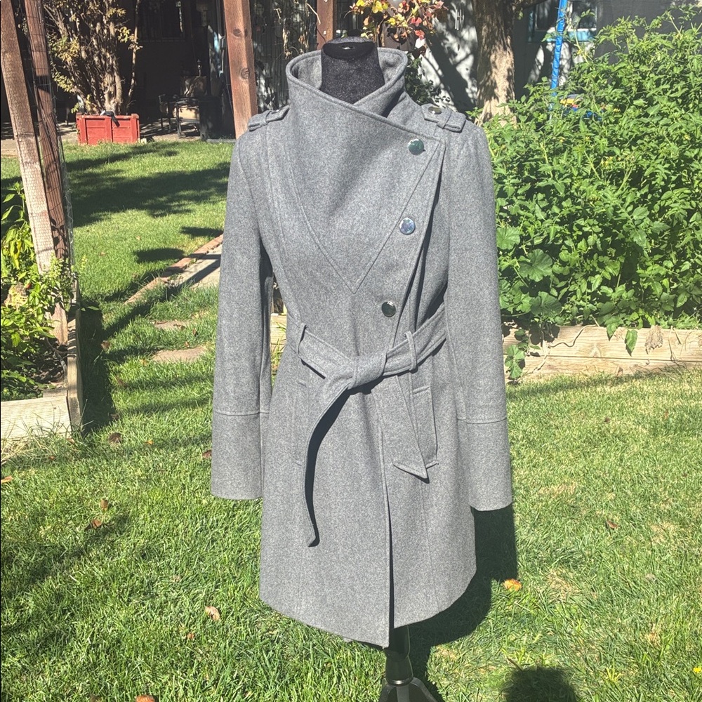 Guess Gray Women's Trench Coat